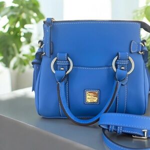 Dooney & Bourke NWT Penrose Satchel in Marine